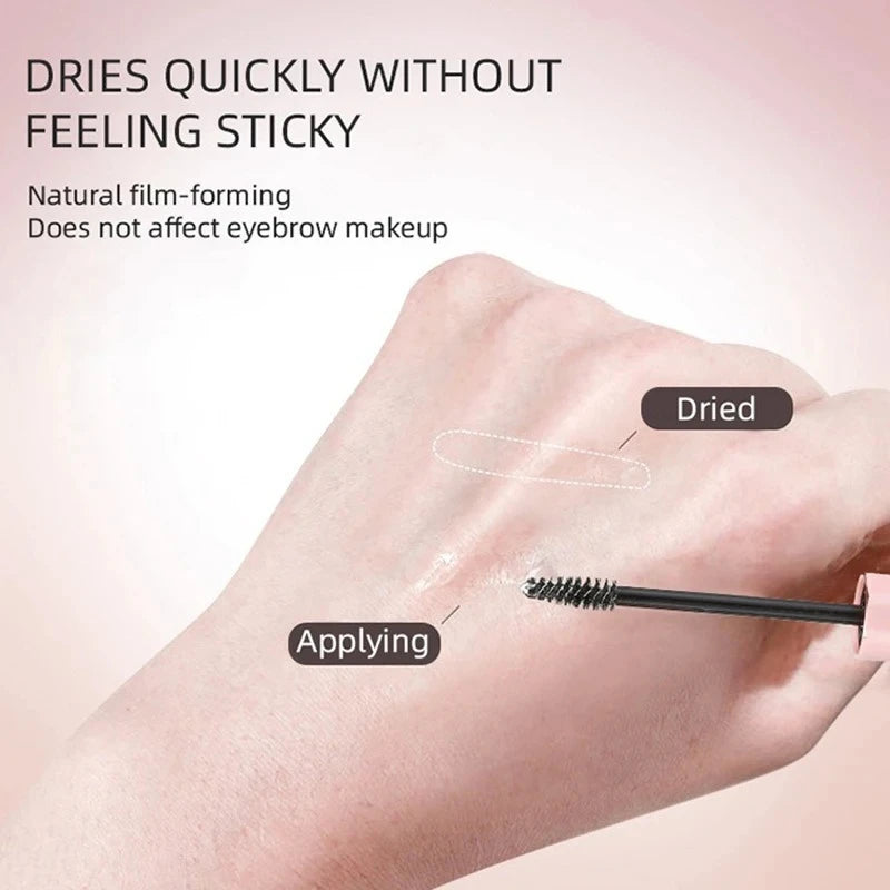 Waterproof Transparent Gel Eyebrow Styling Cream Long Lasting Fixing Brow Soap Makeup Clear Liquid Eyebrow Sealed Layer Cosmetic HIP