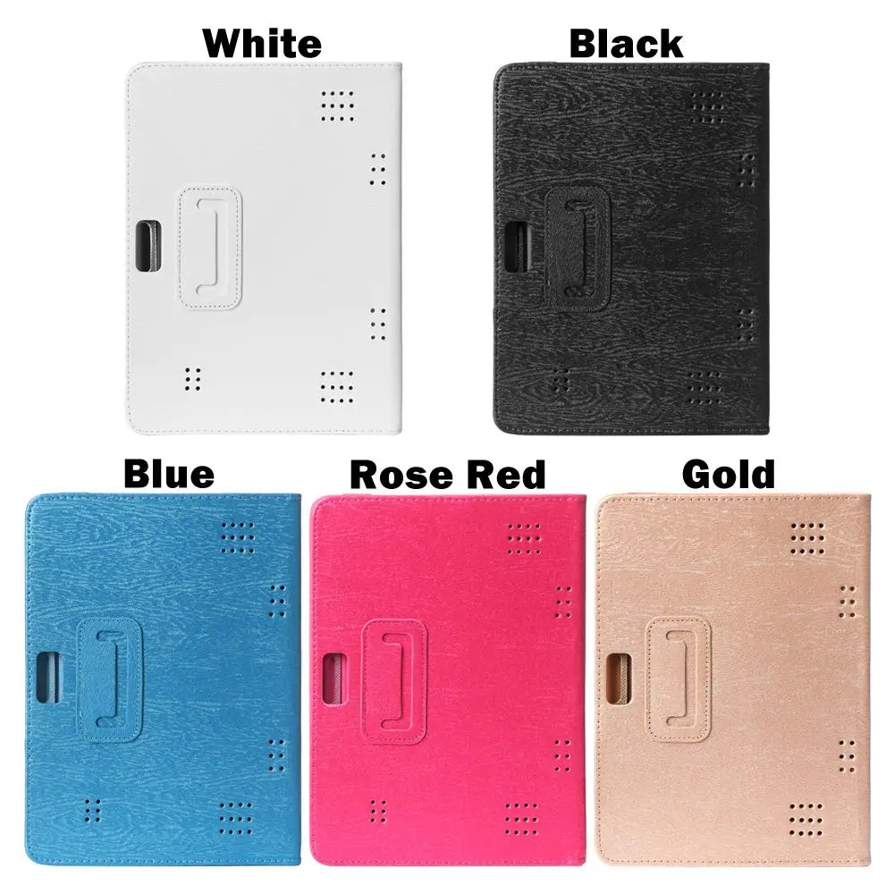 Universal 10.1" Tablet Leather Flip Stand Case | PU Cover Tablet Flip Case HIP