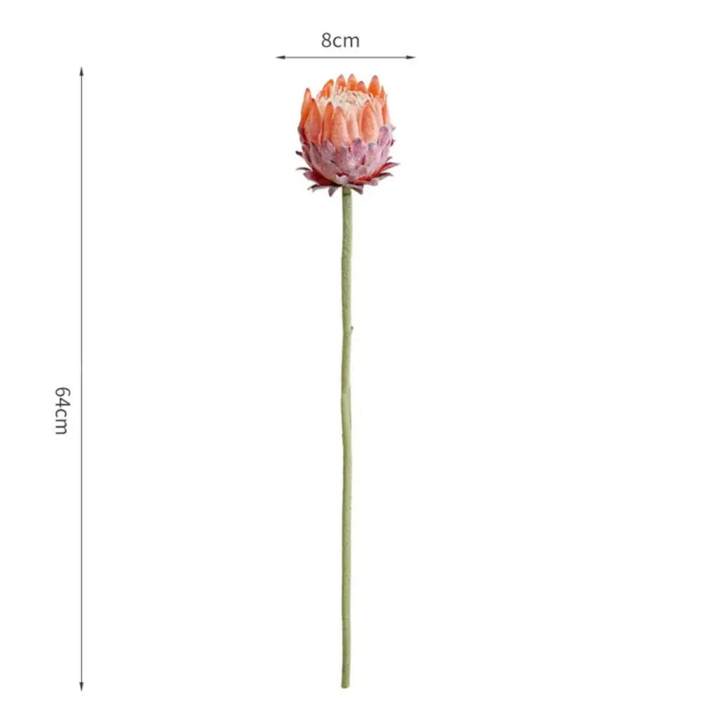 Large Artificial King Protea Flower – Multicolor Wedding Décor Artificial Flower HIP