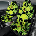 2-Pack Halloween Alien Car Seat Covers – Universal Fit Car Seat Covers HIP black