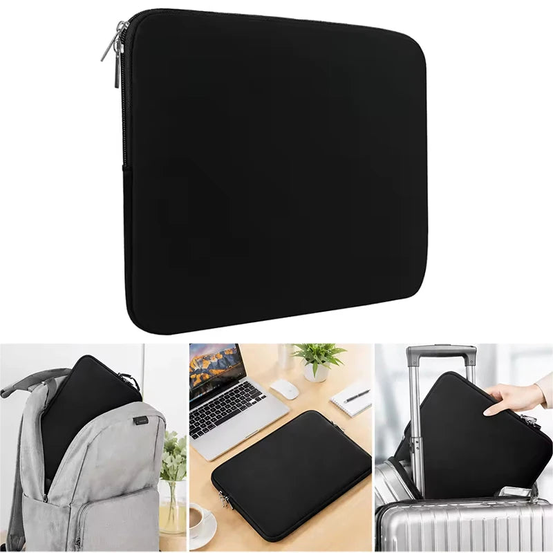 SEamopar Laptop Sleeve 13–15.6" MacBook Carry Bag | Nylon Laptop Carry Sleeve HIP