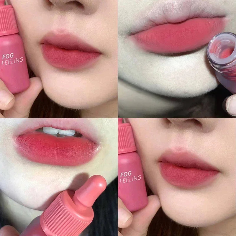 8 colors Moisturizer Non-Stick Cup Lipstick Velvet ink Matte Dyeing Lip Gloss Waterproof Long Lasting Lip Tint Korean Cosmetics HIP