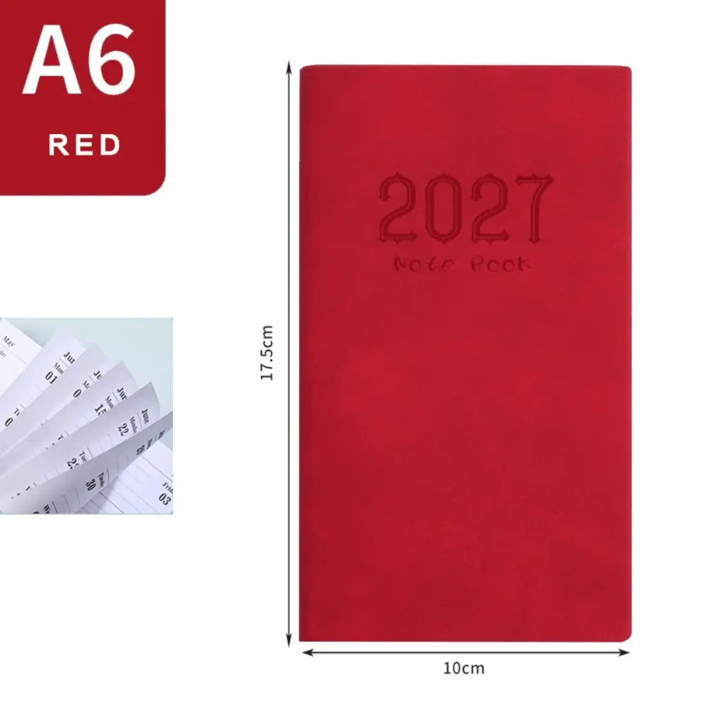 2027 A6 Daily Weekly Planner Notebook – Pocket Size Journal Planner Notebook HIP