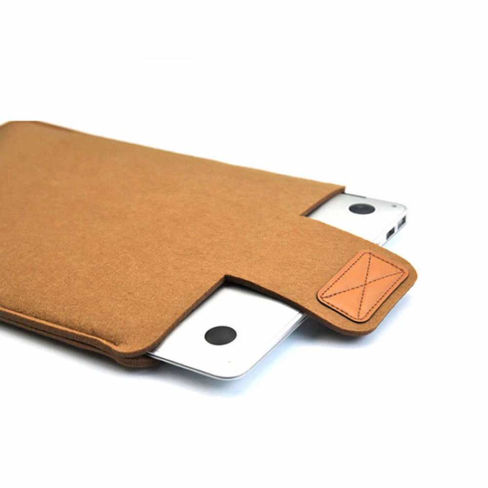 Premium Felt Laptop Sleeve for MacBook & iPad – 11" 13" 15" Felt Laptop Sleeve HIP