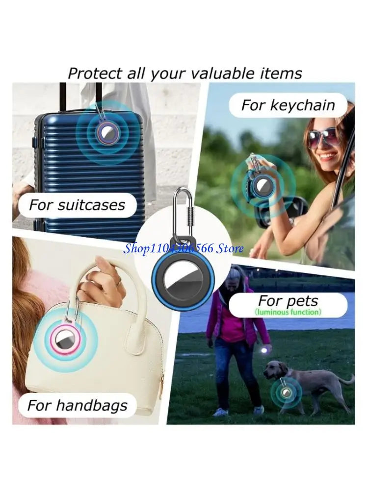 Hard Shockproof Tracker Case Cover – Anti-Slip Protective Shell Tracker Protective Case HIP