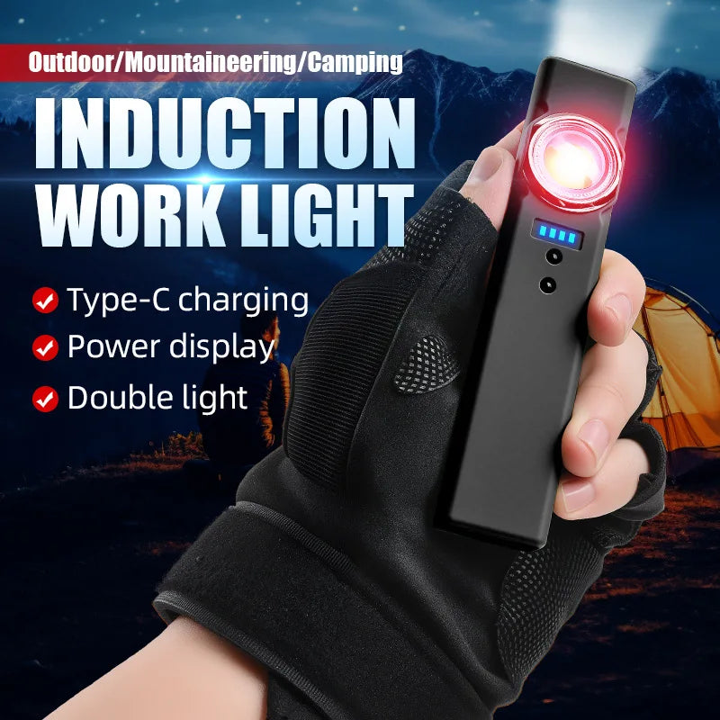 ESMARTER Magnetic Work Light – USB-C Rechargeable Flashlight Magnetic Work Light HIP