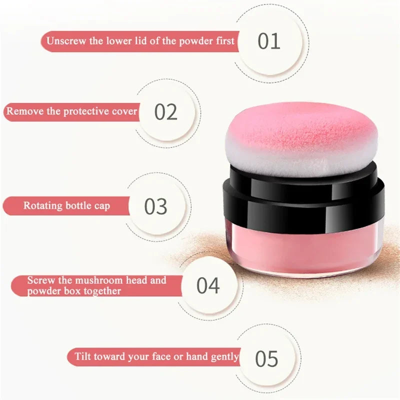 Soft Face Blusher Powder Cheek Nourishing Brightening Complexion Blush Palette Long-lasting Oil-control Facial Beauty Makeup HIP
