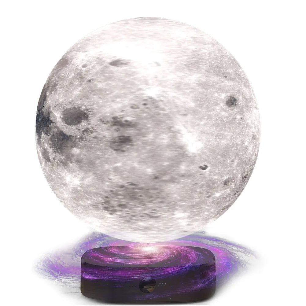 1Pc 15cm Moon Lamp LED Night Light Battery Powered with Stand Starry Lamp Bedroom Decor Night Lights Kids Gift Moon Lamp HIP 15CM