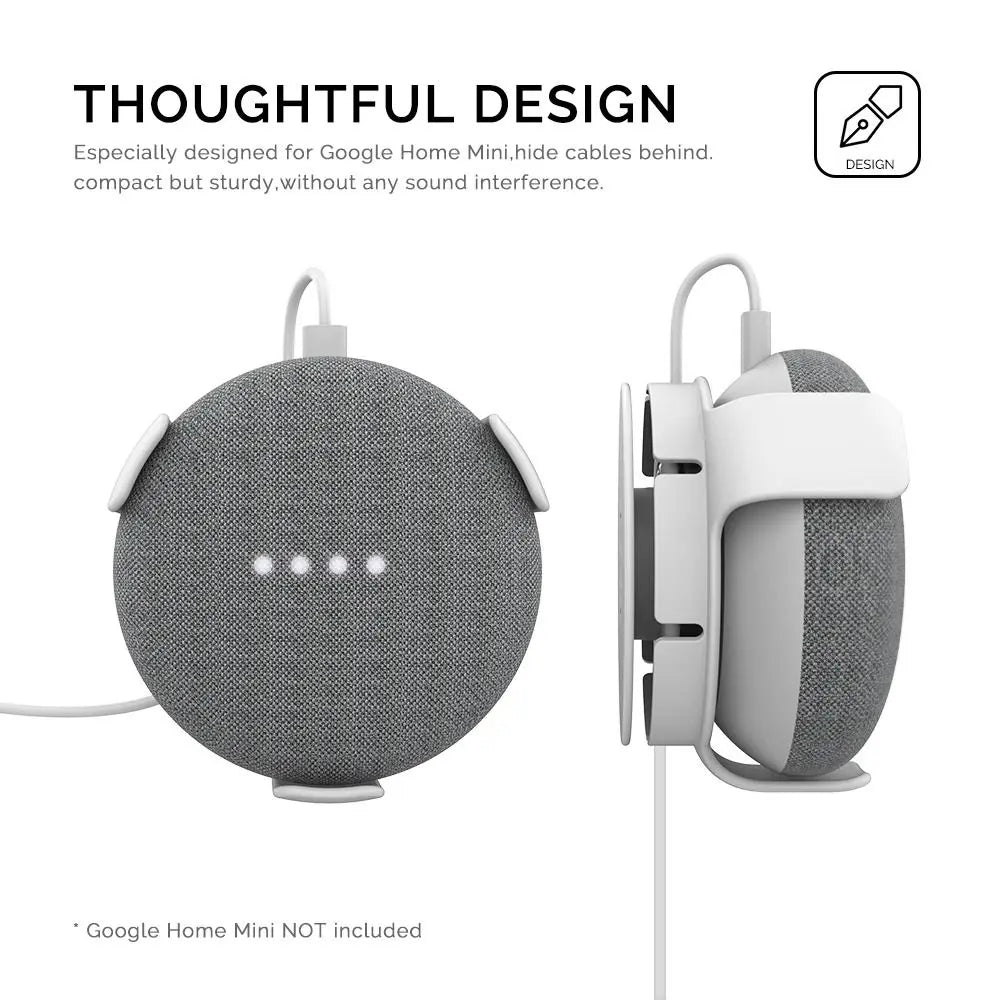 Wall Mount Holder Bracket Stand for Google Home Mini Speaker Wall Mount HIP