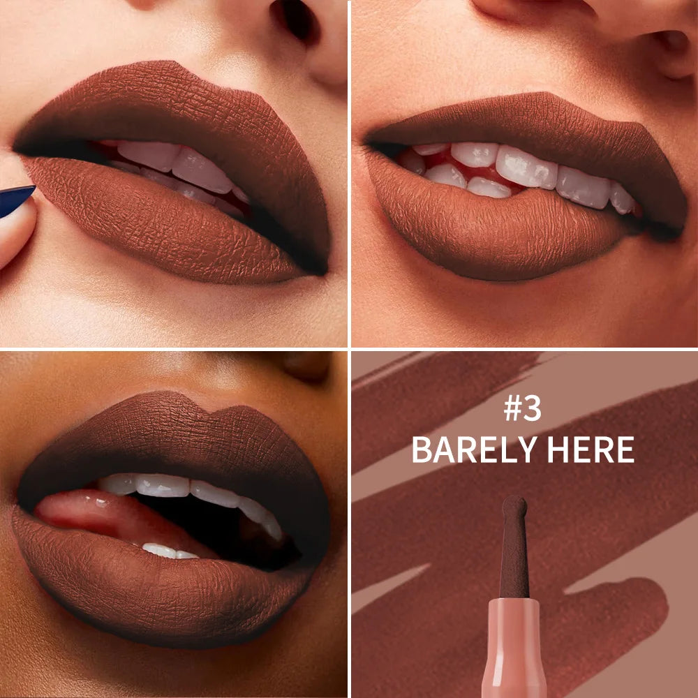 8 Colors Lip Lingerie Lip Liner Long Lasting Waterproof Stain Transfer Proof Smudge Resistant Color No Bleed Formula Cosmetics HIP