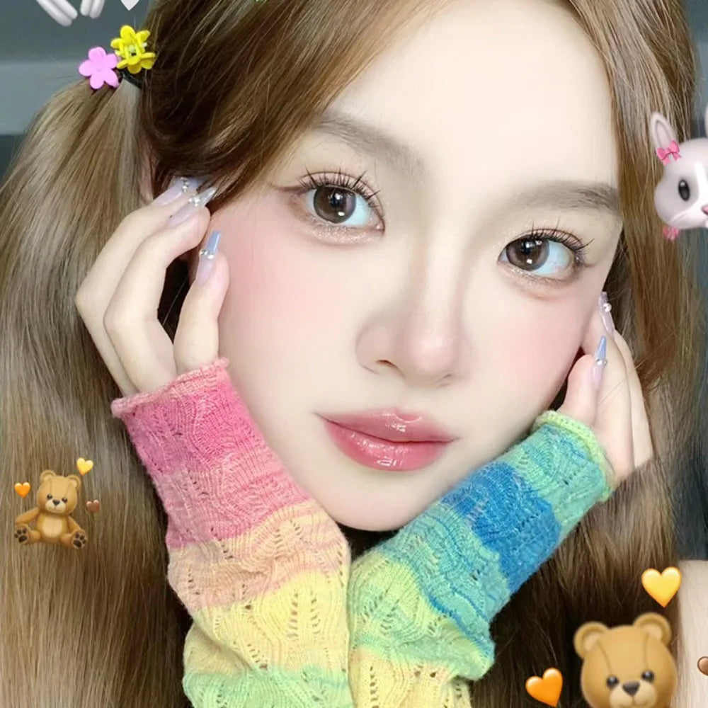 Large Capacity Segmented Lashes Transparent Black Band Sunflower False Eyelashes Natural Soft Fairy Style for Effortless Volume HIP