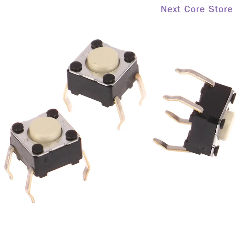 5-Pack Tactile Micro Switch Push Buttons for Mouse Repair Mouse Micro Switch HIP