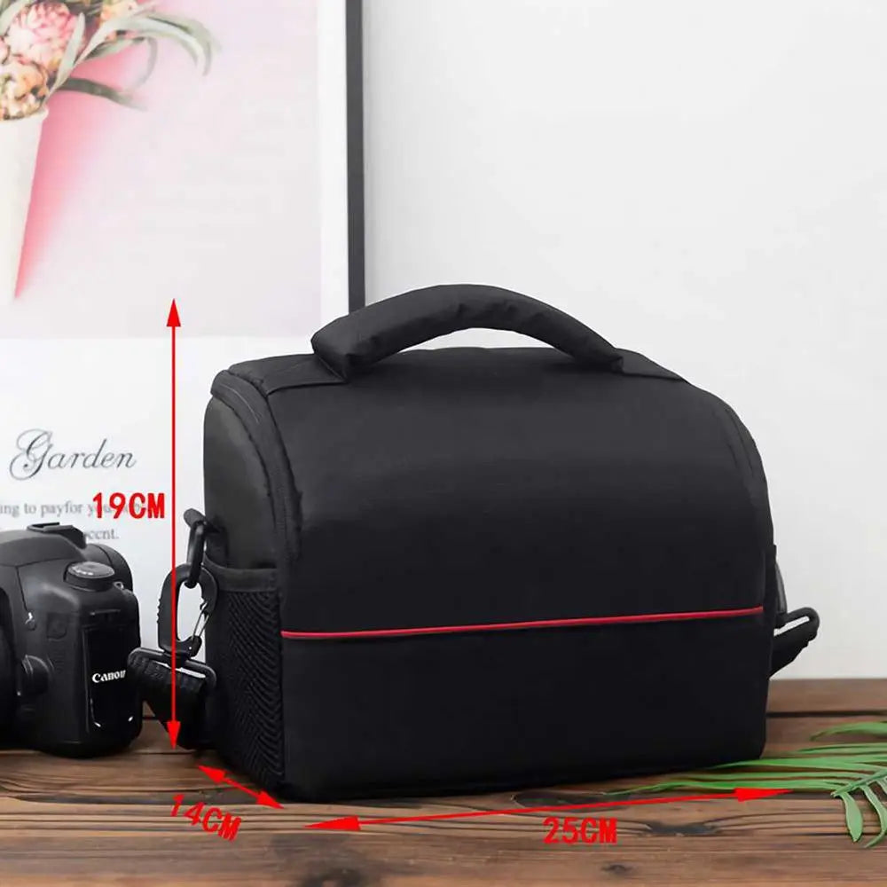 PERNEAKY DSLR Camera Bag – Protective Polyester Case & Strap Camera Shoulder Bag HIP