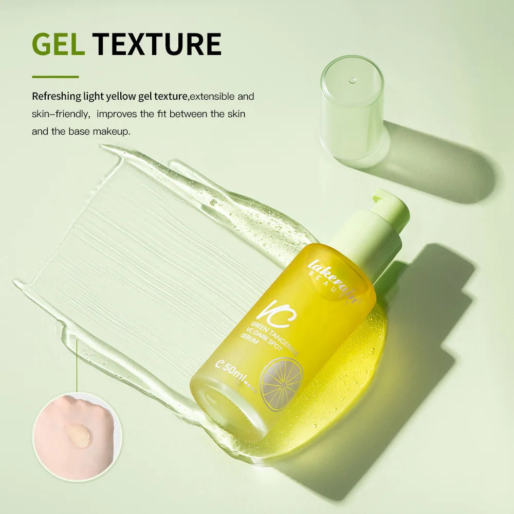 50ml Vitamin C Dark Spot Care Serum Whitening Brightening the Skin Facial Spot Essence Green Tangerine VC Serum SkinCare HIP