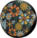Retro Hippie Floral Spare Tire Cover – SUV, RV & Trailer 14–17" Spare Tire Cover HIP 17in