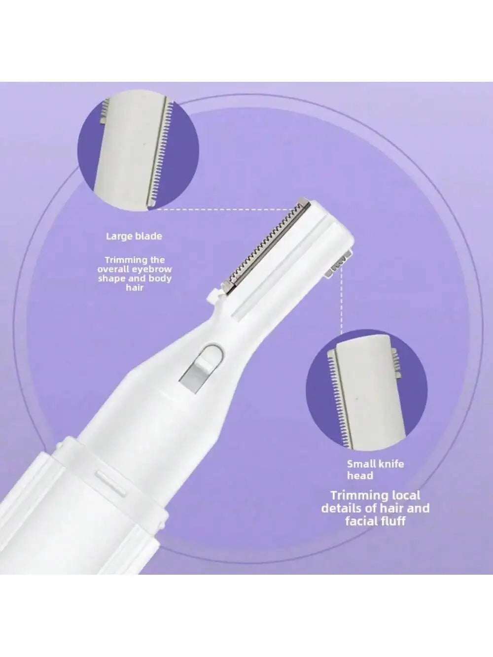 Rechargeable Mini Electric Eyebrow Trimmer for Women Eyebrow Trimmer HIP