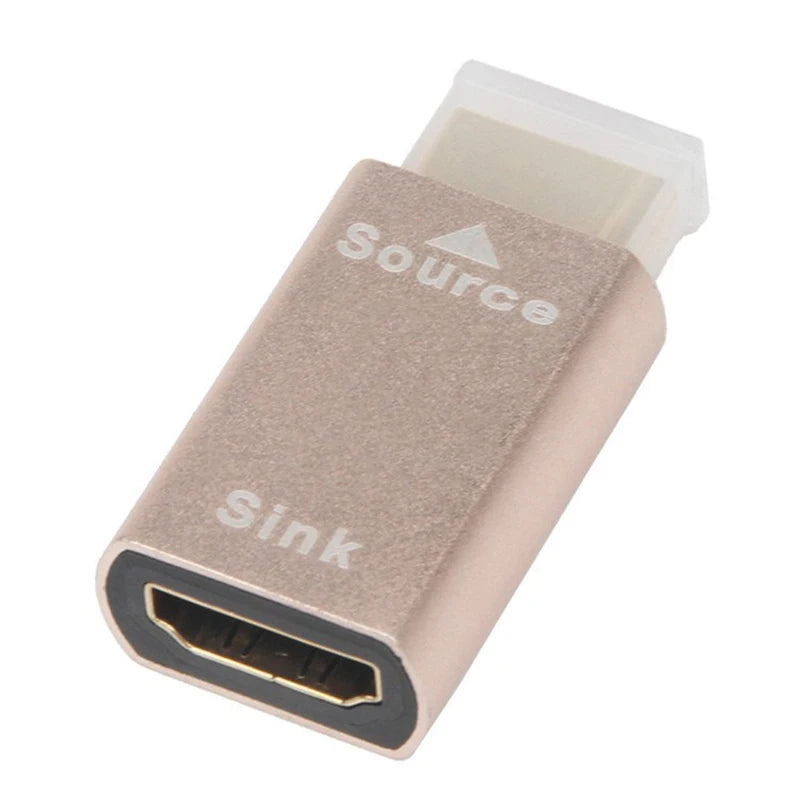 4K HDMI Dummy Plug Virtual Display DDC EDID Ghost Adapter Display Emulator Dongle HIP