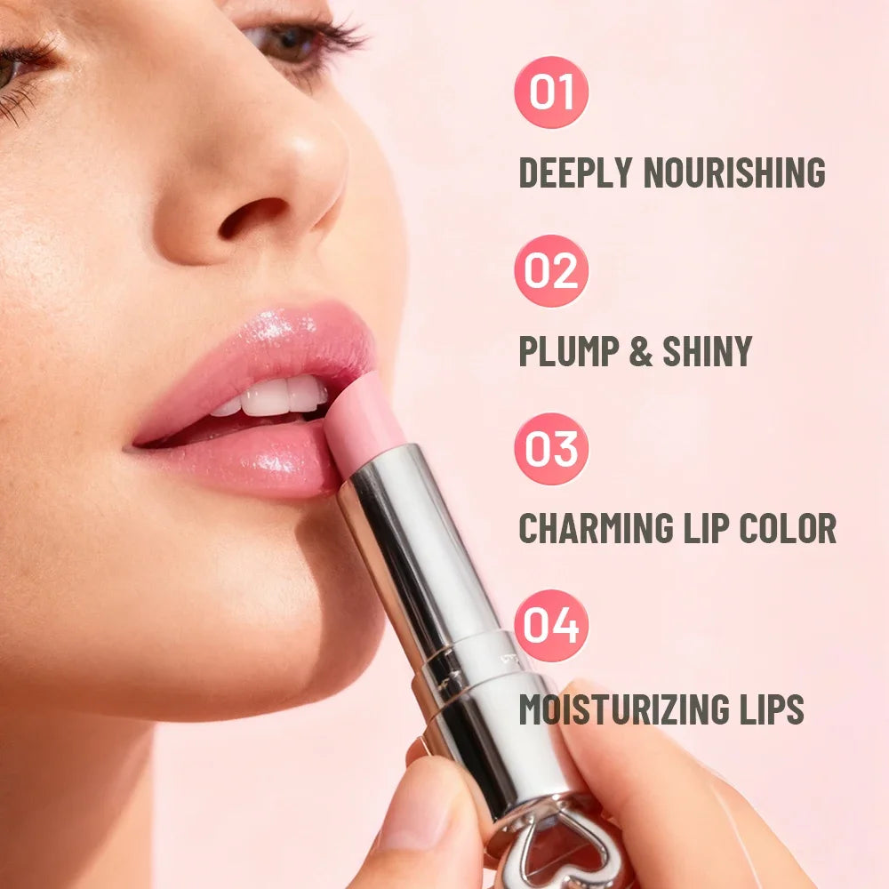 SAM SUGAR Color Changing Jelly Lip Balm – Moisturizing Tint Color Changing Lip Balm HIP