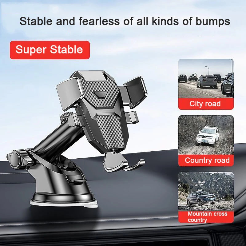 Suction Cup Car Phone Mount – Long Arm Universal GPS Holder Car Phone Mount HIP