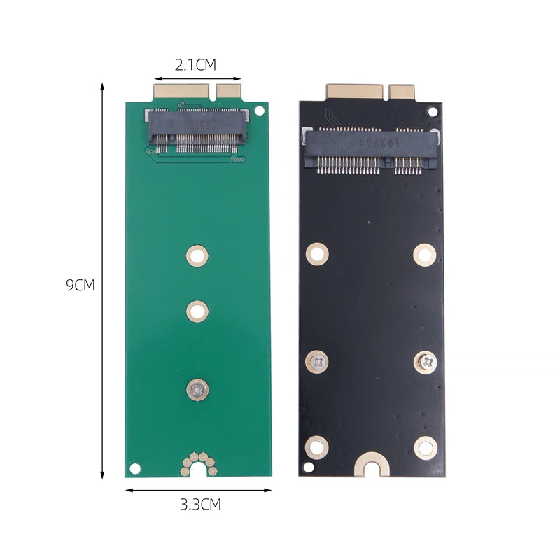 M.2 NGFF to 7+17 Pin SSD Adapter – 2012 MacBook Pro SSD Adapter Card HIP