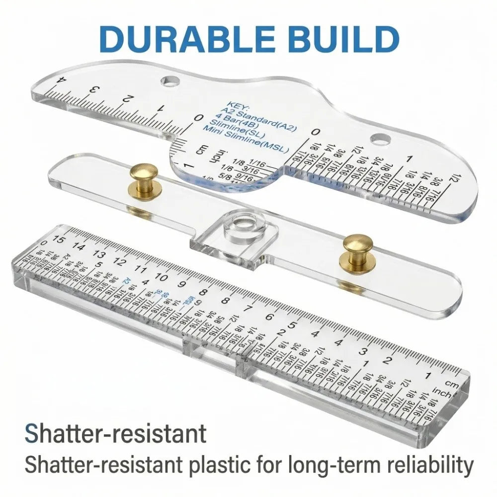 Transparent T-Square Ruler – Acrylic Drafting & Measuring Tool Drafting T-Square Ruler HIP