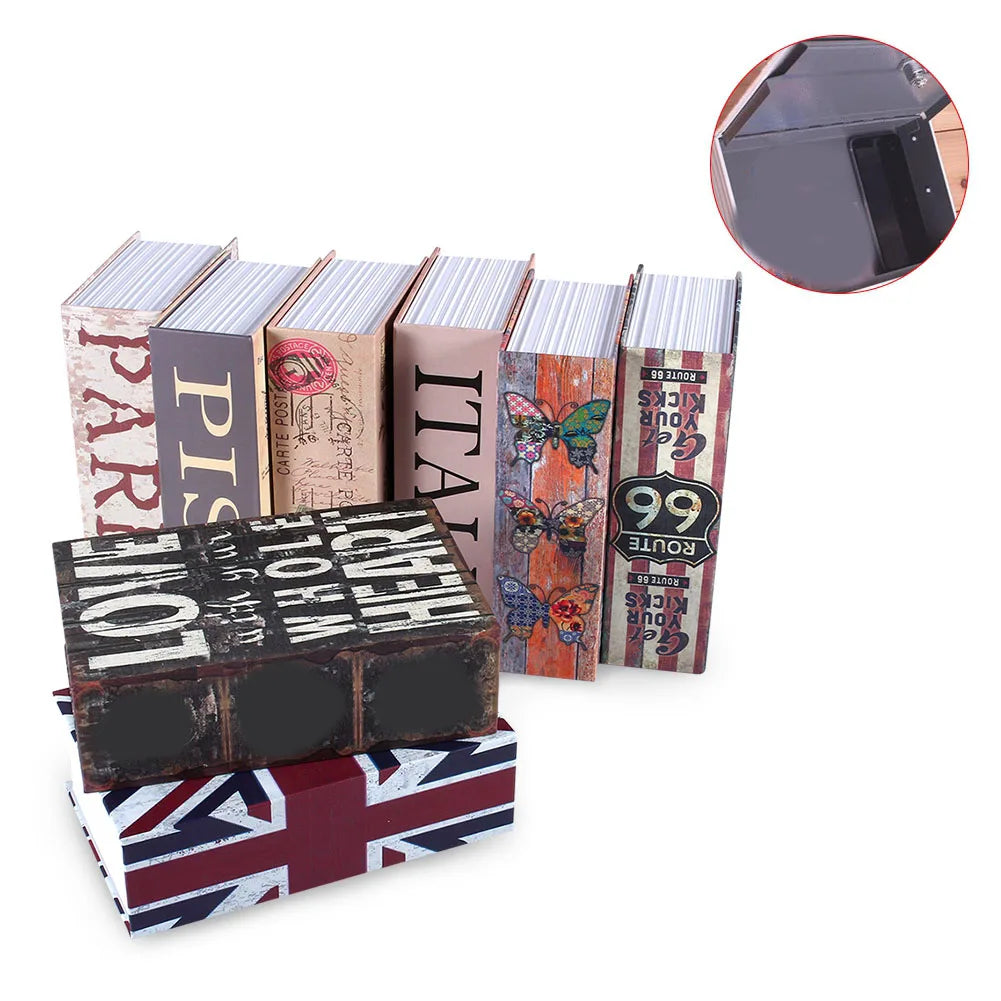 Dictionary Book Secret Safe Security Box Money Cash Jewelry Lock Box Security Book Box Security Lock HIP