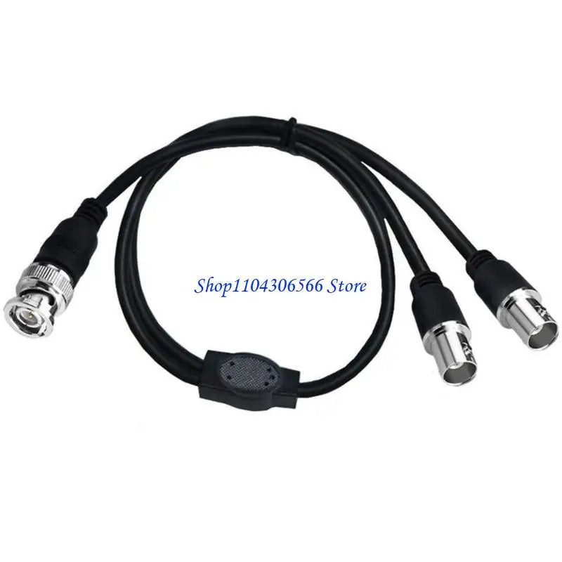 BNC Y-Splitter Coaxial Cable 1 to 2 – Male & Female Options Coaxial Splitter Cable HIP