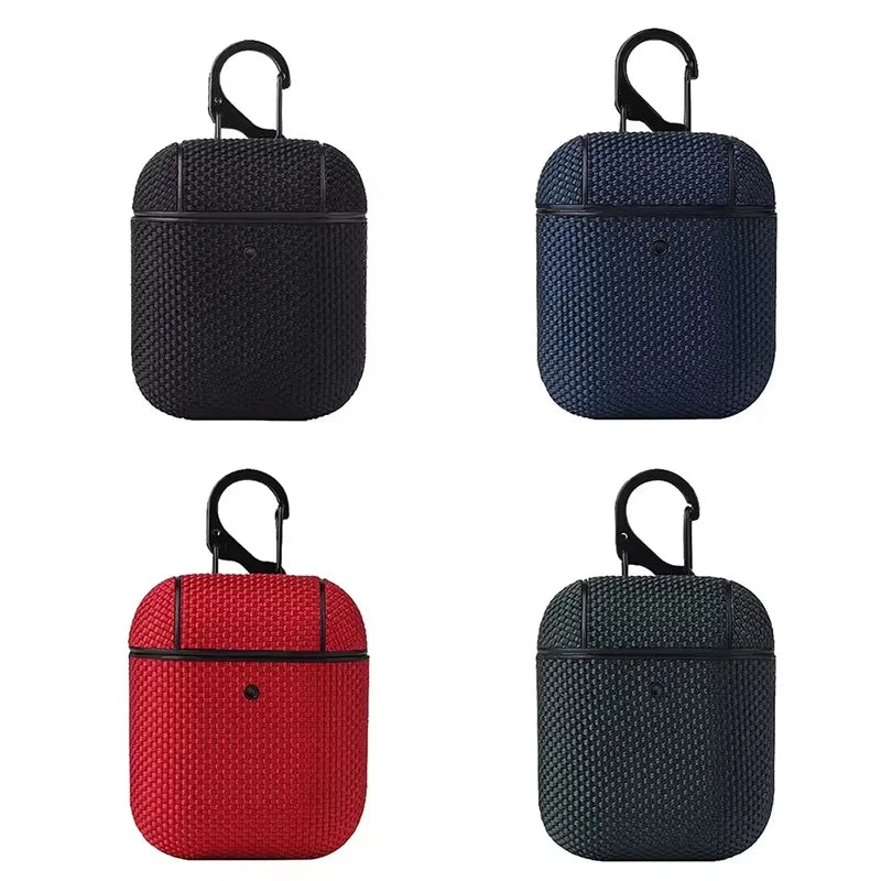 Nylon Fabric AirPods Case – Pro 1&2, AirPods 1 2 3 Shockproof Earphone Case HIP