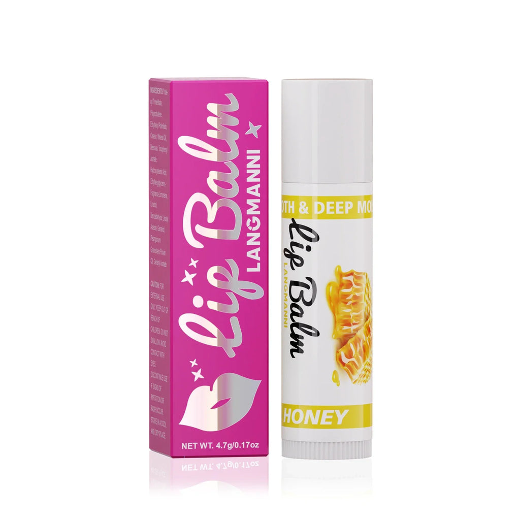 LANGMANNI 12-Flavor Fruit Lip Balm – Hydrating & Moisturizing Fruit Lip Balm HIP