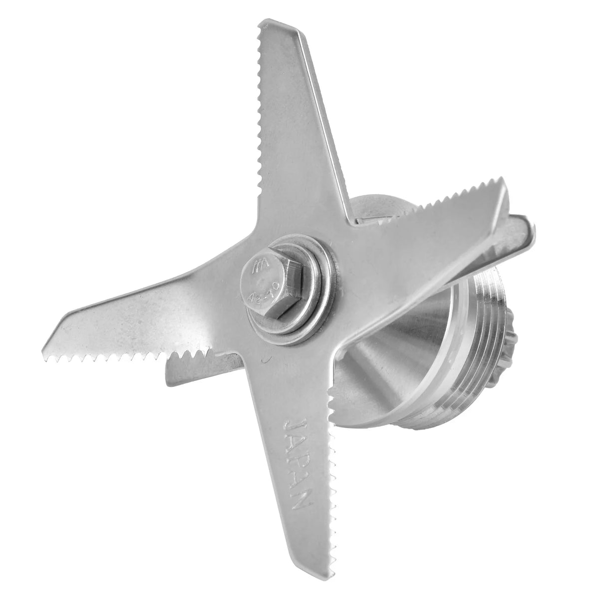 Blade Assembly Blender Blade Juicer Blade Stainless Steel Widen 6 Leaf Blade Juicer Blade Assembly Replacement Parts for Vitamix HIP