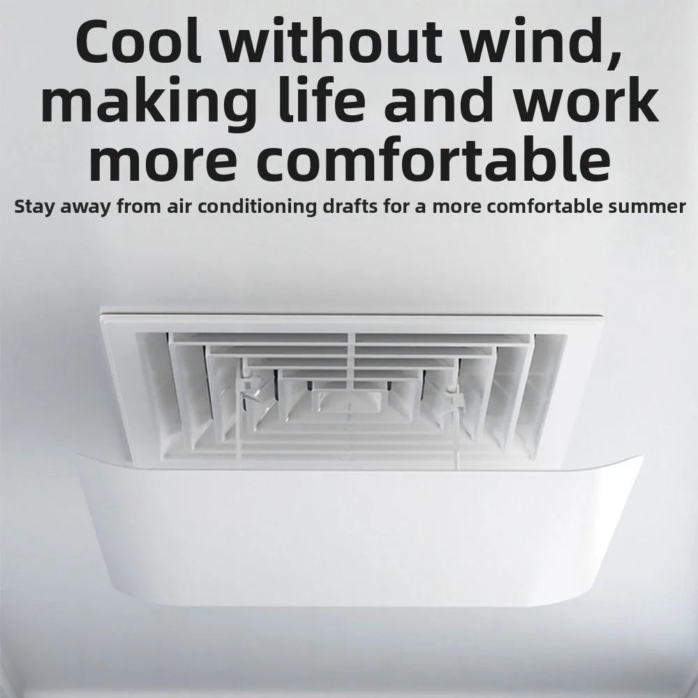 Adjustable Ceiling AC Wind Deflector 30/45cm – Anti-Draft AC Wind Deflector HIP