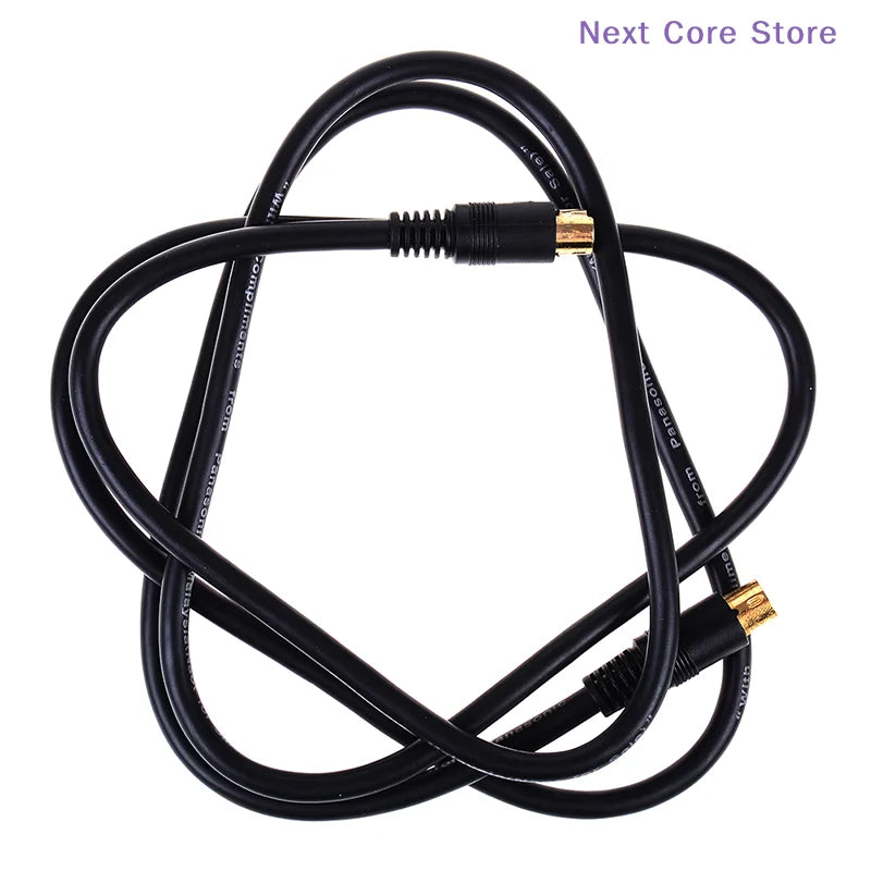 1.5M S-Video 4-Pin Male to Male Cable – DVD, HDTV & VCR S-Video Cable HIP