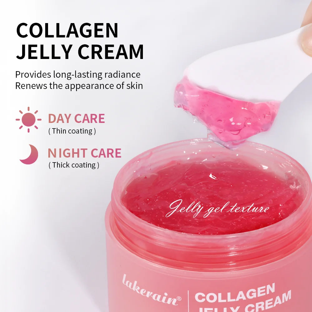 100ml Anti Aging Collagen Face Cream, Niacinamide Moisturizing Hydrating Facial Gel, Skin Tightening Soothing Firming Brightenin HIP