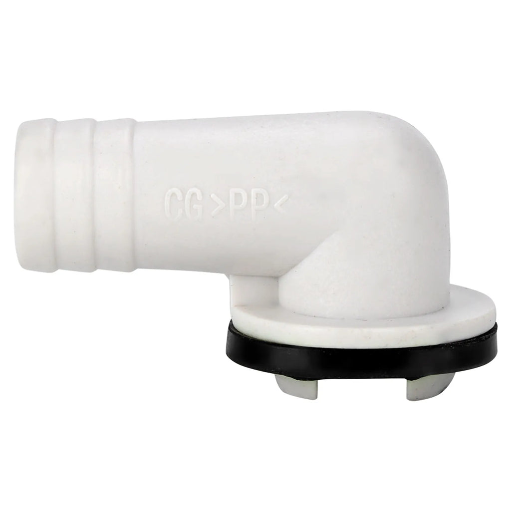 Drain Outfall Air Conditioner Drain Right Angel Air Conditioner Drain Outlet Connector Drain Pipe Air Conditioning Drainage Tool HIP WHITE
