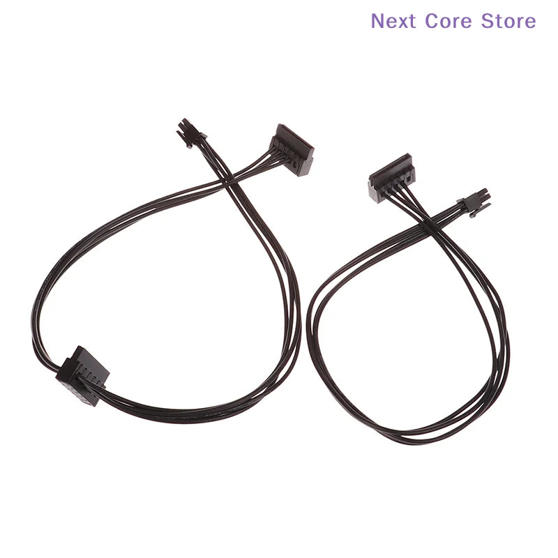 Mini 4-Pin to SATA Power Cable for SSD & HDD – 35/45/65cm SATA Power Cable HIP
