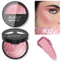 DUNUF 3-Color Baked Blush Palette – Waterproof & Long-Lasting Baked Blush Palette HIP 02