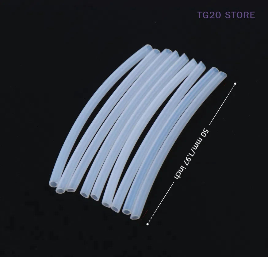1.75mm PTFE Filament Connector Joiner for 3D Printer – 20/100 Pk 3D Printer Accessory HIP