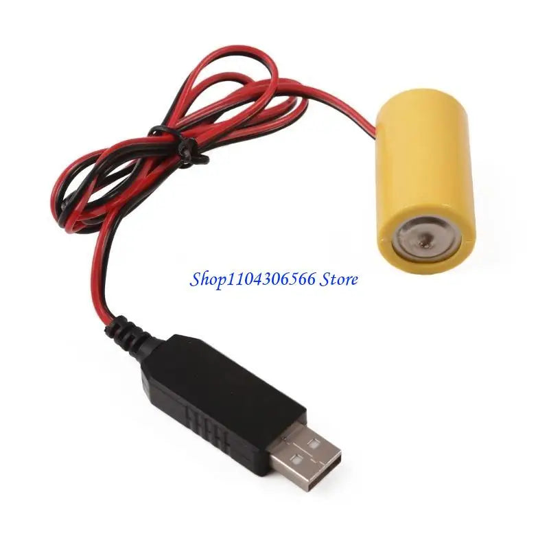 3V C Size Battery Eliminator Cable – Replaces 2x LR14 C Batteries Battery Eliminator Cable HIP