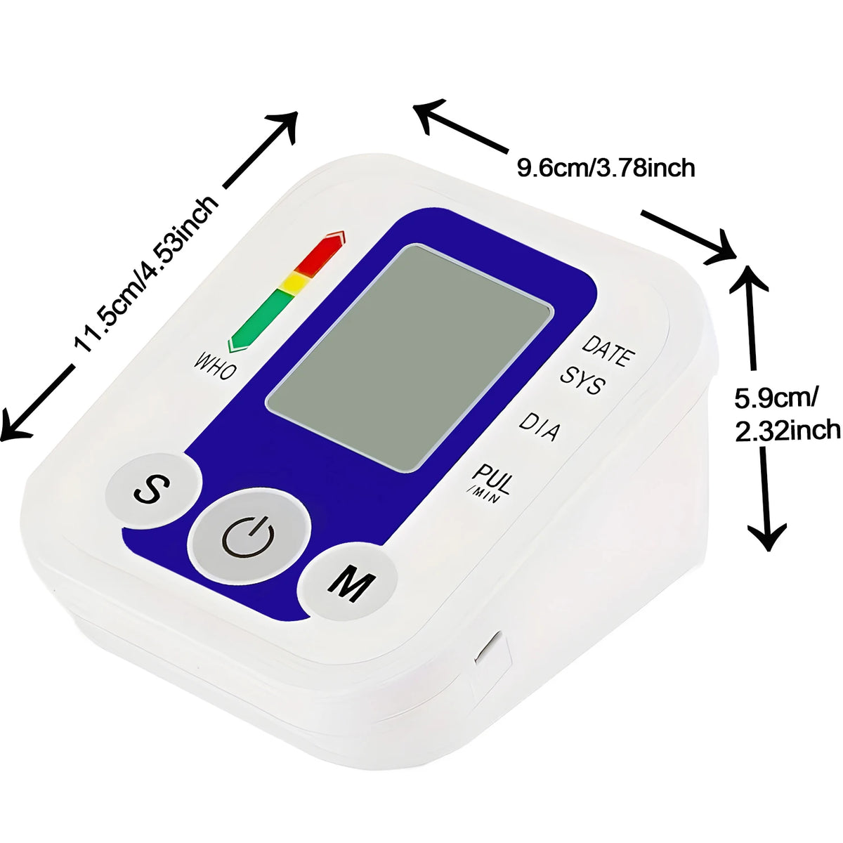 Fireurus Digital Arm Blood Pressure Monitor & Heart Rate Blood Pressure Monitor HIP