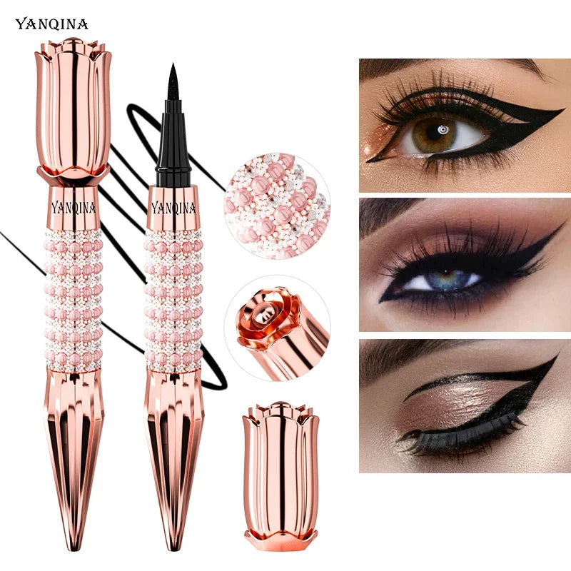 Waterproof Liquid Eyeliner Pen – Quick-Dry, Long-Lasting Black Liquid Eyeliner Pen HIP