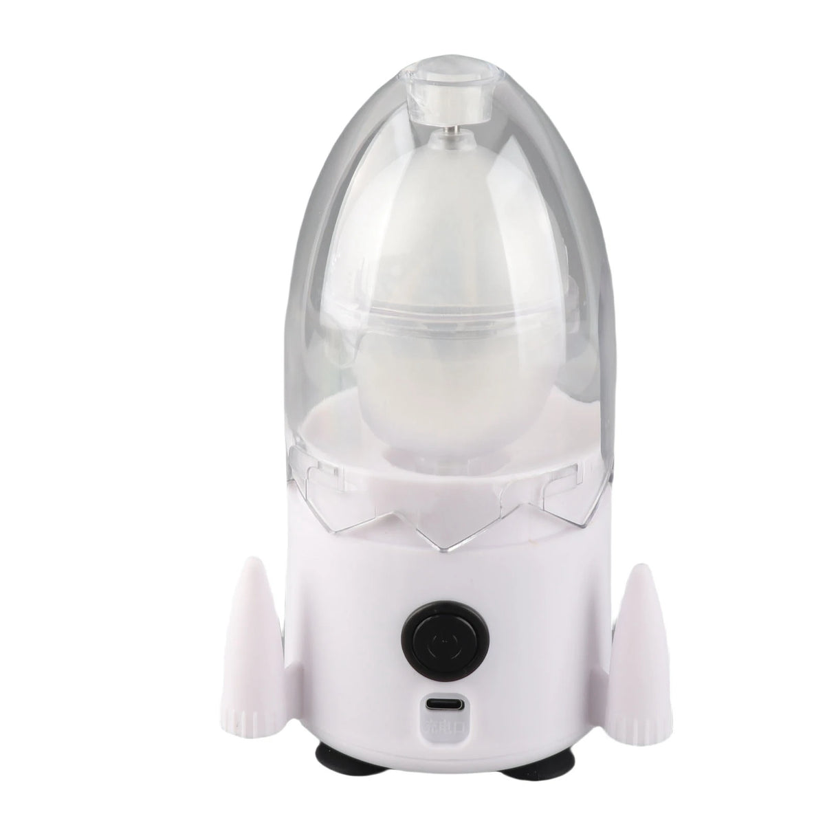 Egg Scrambler Egg Rechargeable Silicone Bottom Food Grade ABS Material Golden Egg Shakers for Home 15W 5V Egg Mixer HIP WHITE