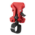 Self-Locking Drill Holder Belt Clip – Quick Release Tool Hook Tool Belt Clip HIP Red