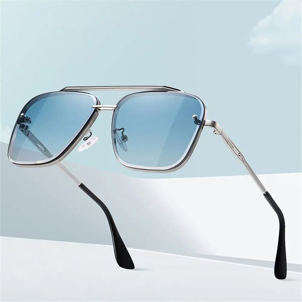 Metal Frame UV400 Sunglasses – Unisex Punk Driving Shades Fashion Sunglasses HIP