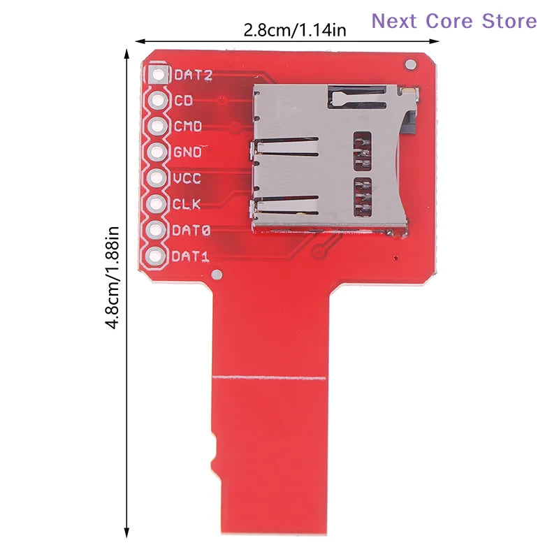 Universal TF Card Adapter Plate – PCB Compatible Memory Card Adapter HIP