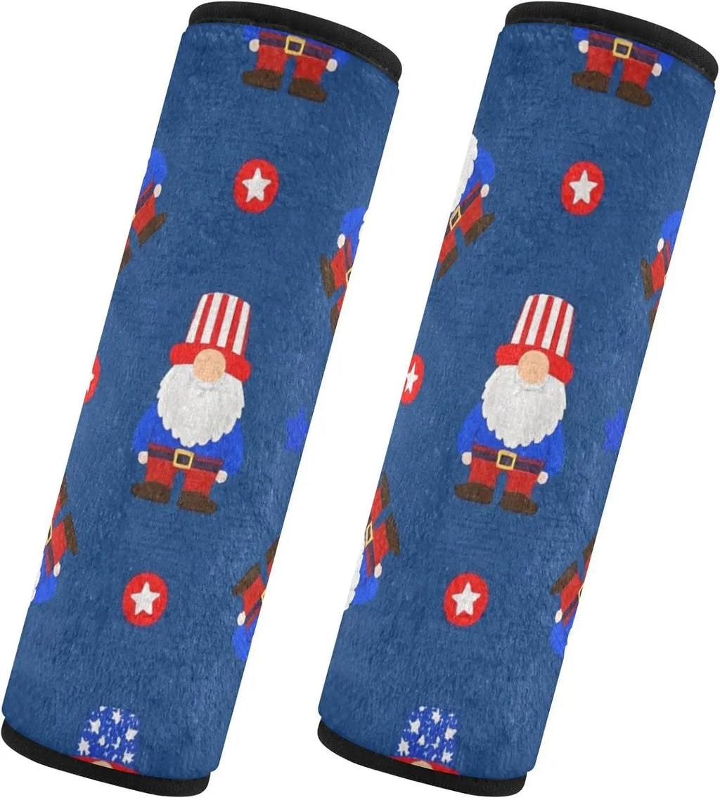 4th of July Patriotic Seat Belt Cover Pads for Women Seat Belt Cover HIP