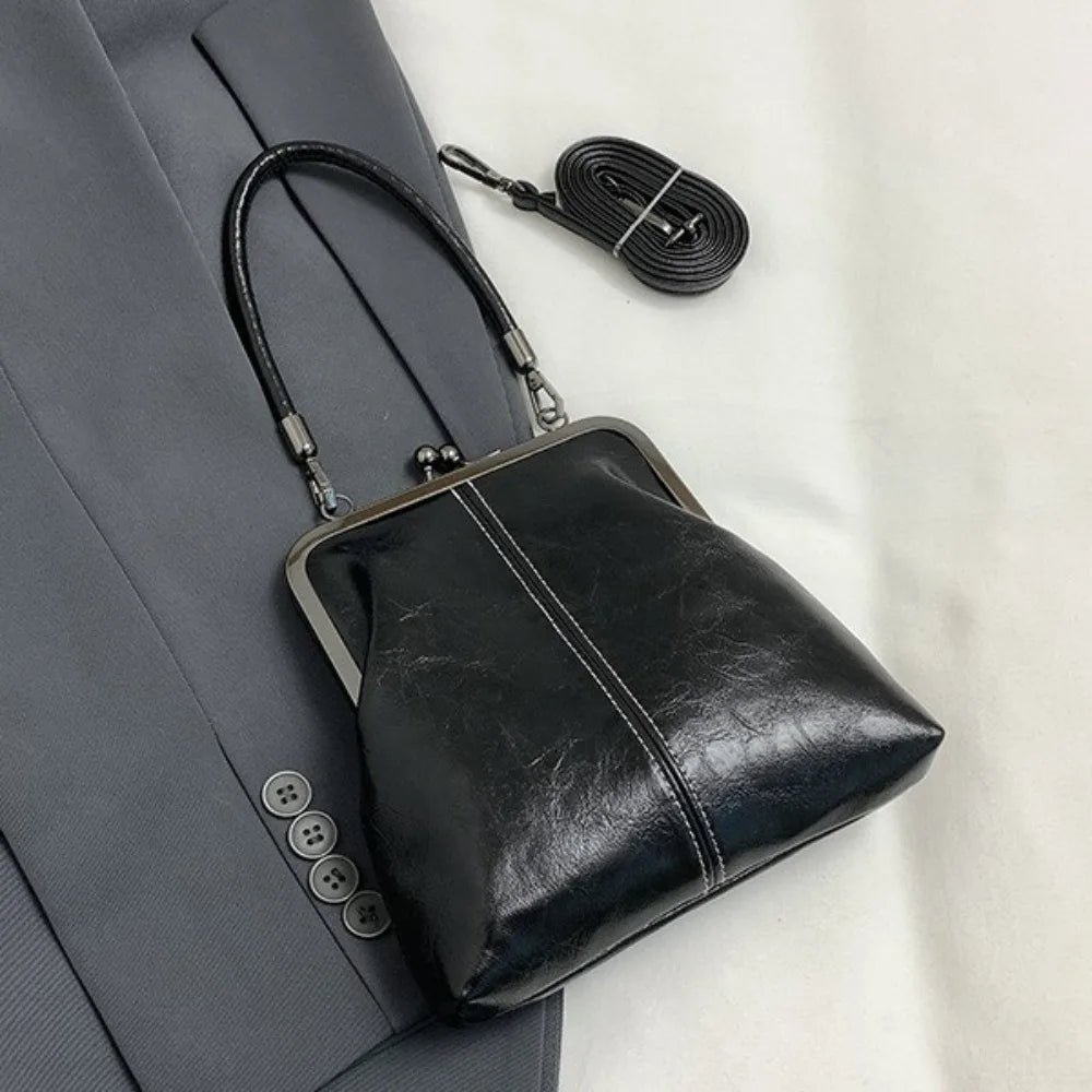 Vintage Denim Women's Crossbody Shoulder Bag | Blue Black Brown Crossbody Shoulder Bag HIP