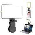 Mini Clip-On LED Selfie Fill Light – Rechargeable & Dimmable LED Selfie Fill Light HIP 1pcs
