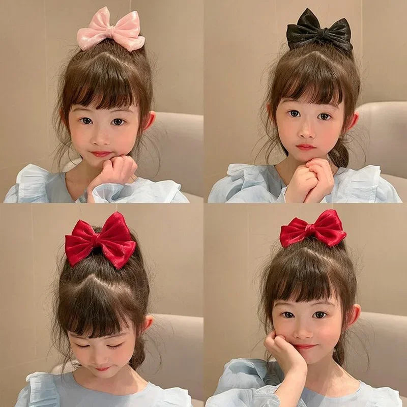 Pearlescent Bow Hair Clip – Glitter Hairpin for Girls Girls Hair Clip HIP