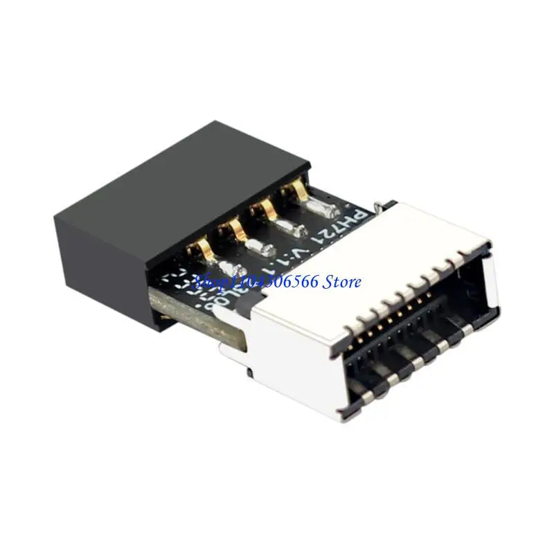 USB 2.0 9-Pin to Type-E 20-Pin Header Adapter Converter USB Header Adapter HIP