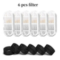 Replacement Activated Carbon Filter Cat Dog Drinking Fountain Replaced Filters for Pet Water Fountain Dispenser Accessories HIP 6Filter
